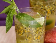 Passionfruit Caipirinha