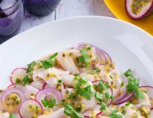 Passionfruit Kingfish Ceviche