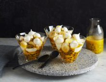 Eton Mess with Tangy Passionfruit Sauce